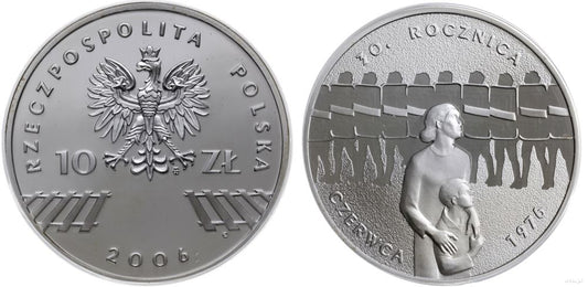 Polska, 10 złotych, 2006