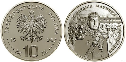 Polska, 10 złotych, 1996