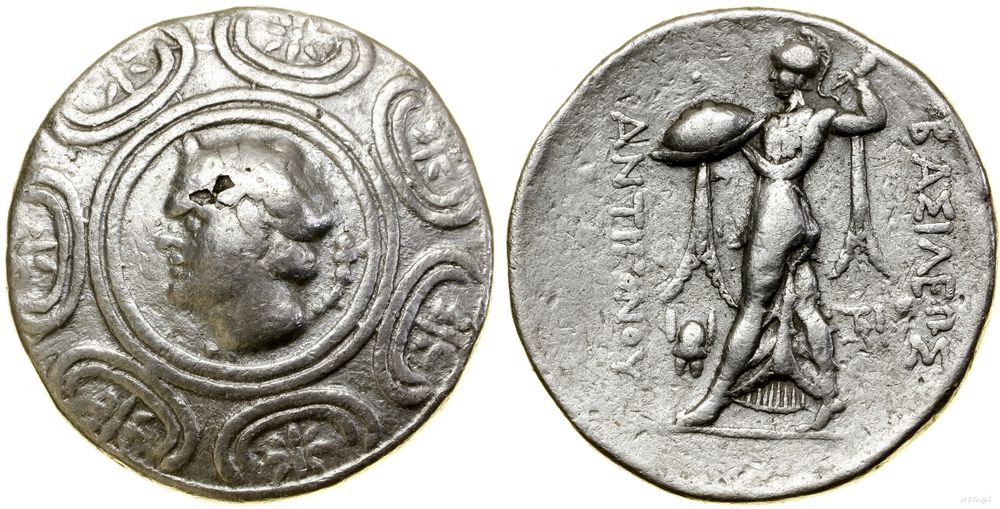 Grecja i posthellenistyczne, tetradrachma, (ok. 276–239 pne)